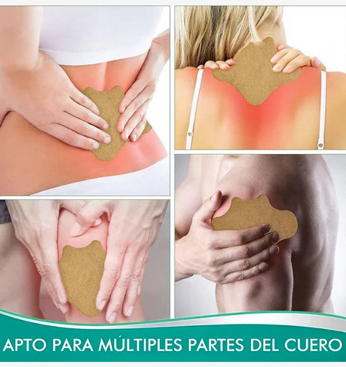 COMBO POSTURA & ALIVIO 360°: CORRECTOR DE POSTURA CON SENSOR + PARCHES DOLOR MUSCULAR