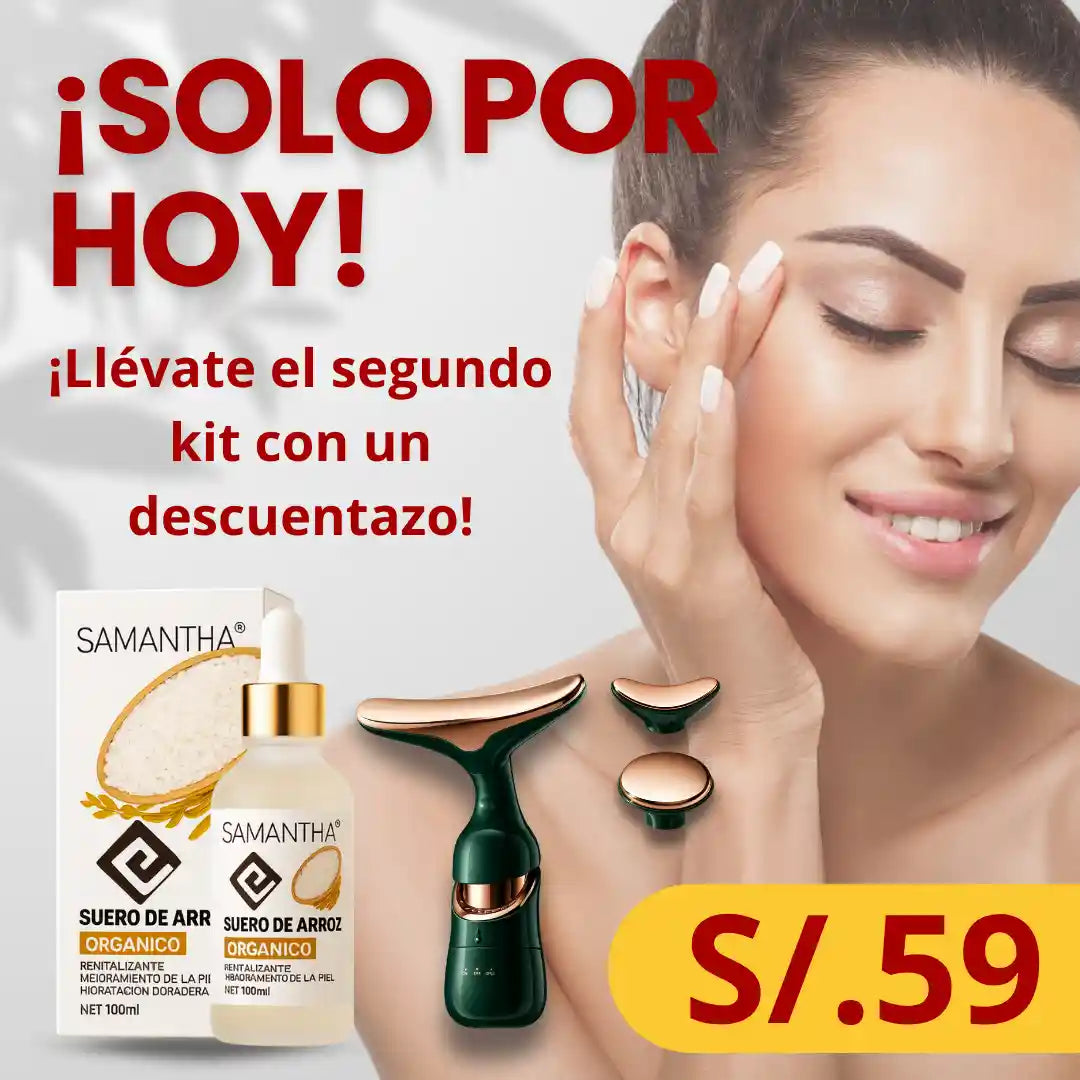 Segunda oferta Suero + Masajeador