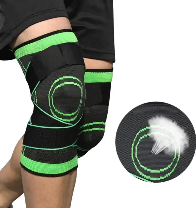 Dos rodilleras + Spray para el dolor articular (De regalo) + Parches para el dolor muscular (De regalo)