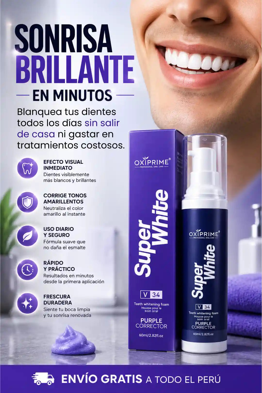 Blanqueador Dental Super White