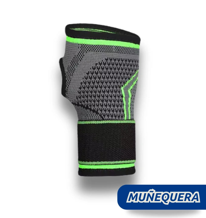 COMBO PROTECCIÓN TOTAL: MUÑEQUERA + RODILLERA + TOBILLERA + ENVÍO GRATIS A TODO EL PERÚ