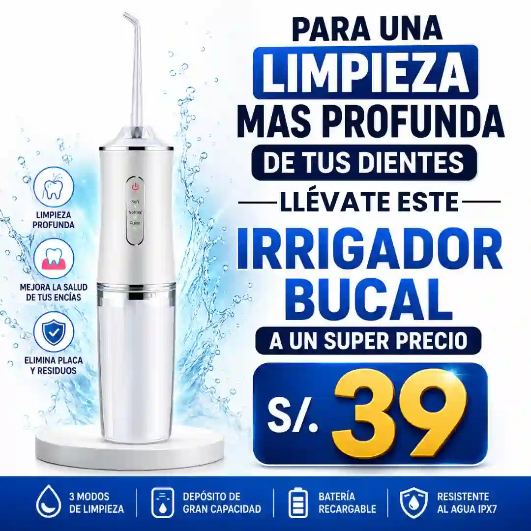 Irrigador Bucal