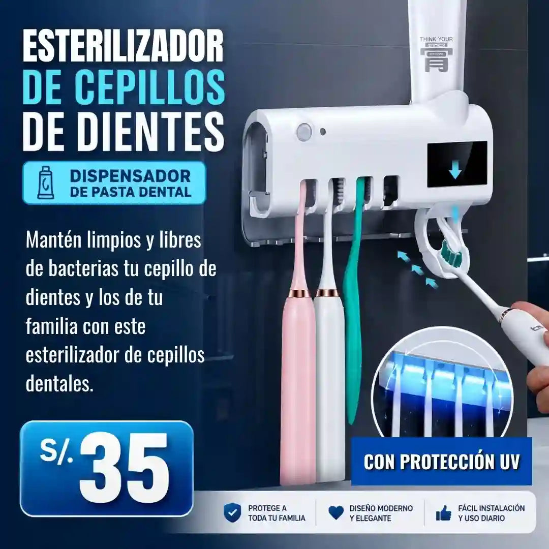 Esterilizador Cepillo de Dientes