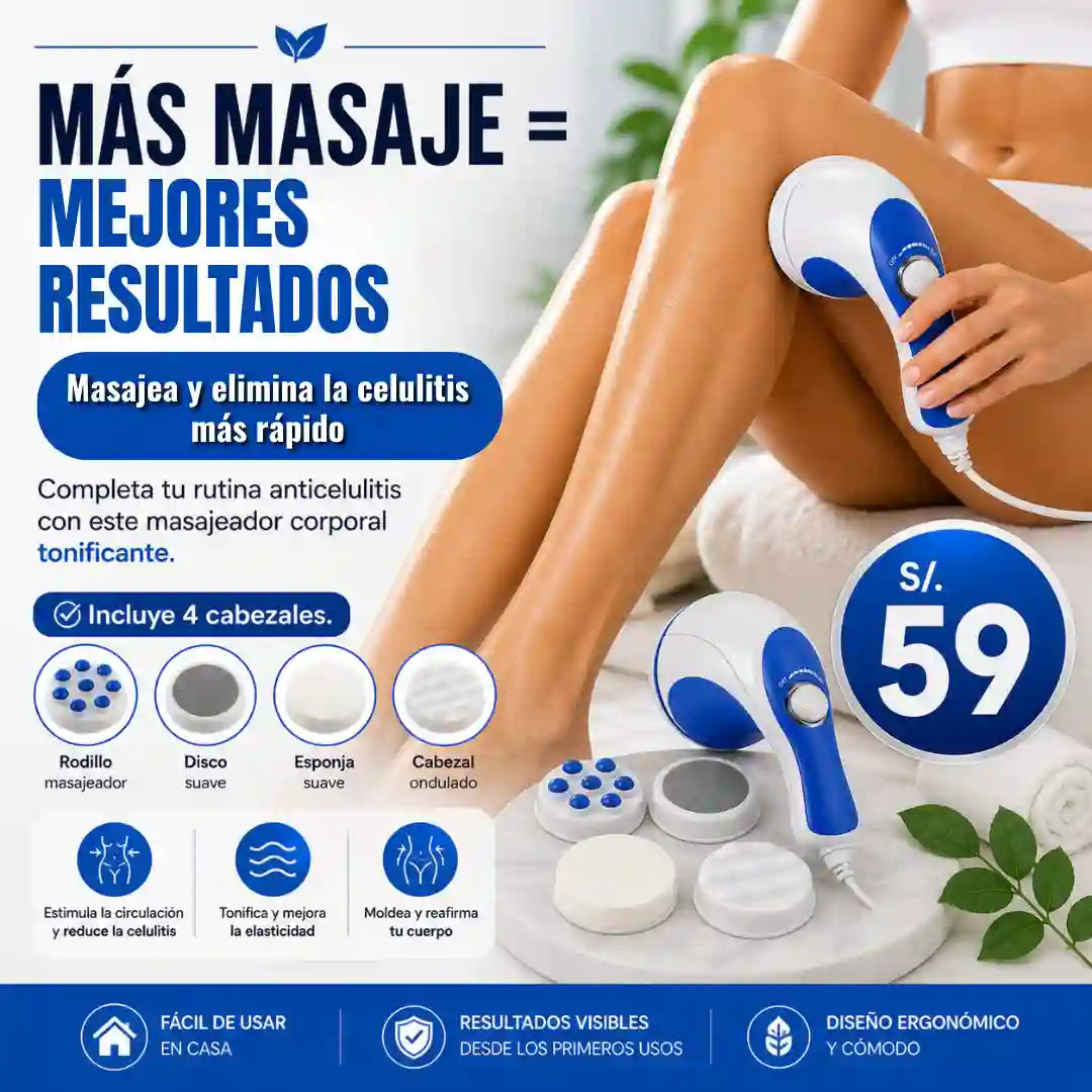Masajeador Anticelulítico Tonificador